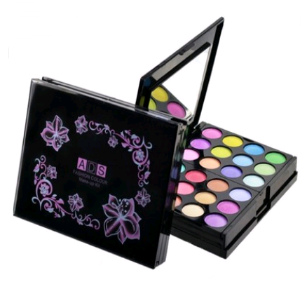 Make-up-Box 24 Lidschatten 8 Lippenstift 4 Rouge 3 Puder 39 Farben Make-up Disc Kombination Make-up Tablett