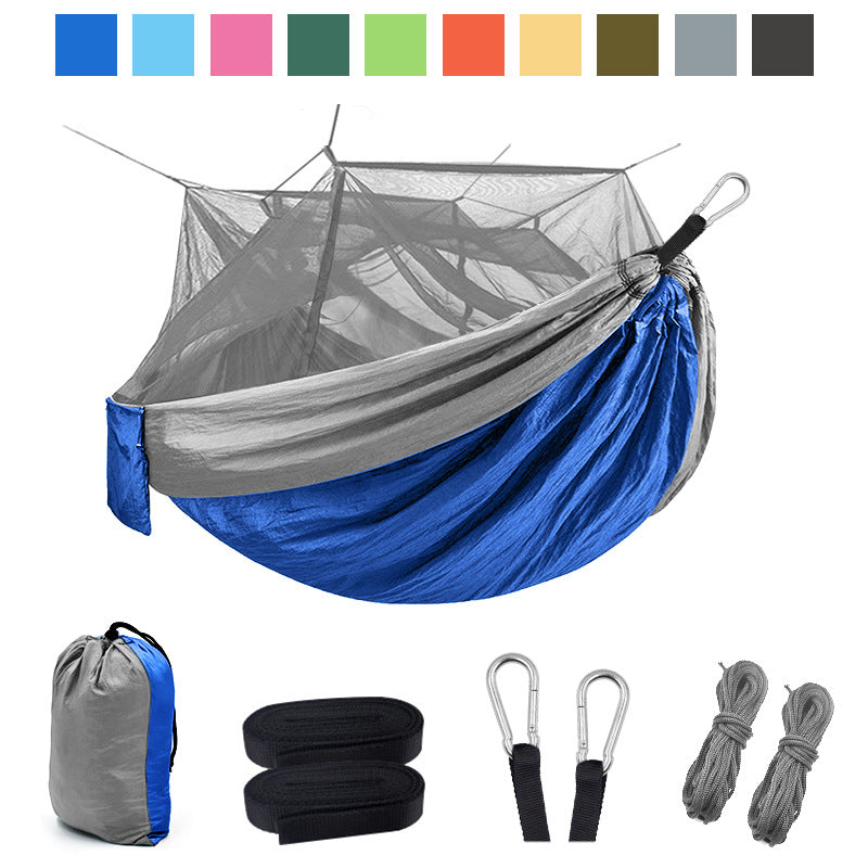 Outdoor-Camping Camping-Hängematte mit Moskitonetz