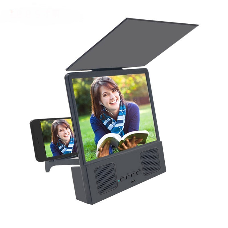 Handy Bildschirm Lupe 3D HD Video Bluetooth Verstärker Smartphone Stehen Verstärker Smartphone Ständer Halter Geschenk