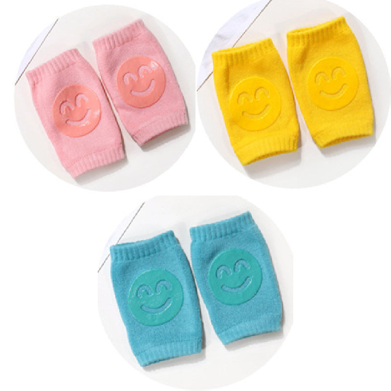 Sommer Frottee Baby Socken Knieschoner