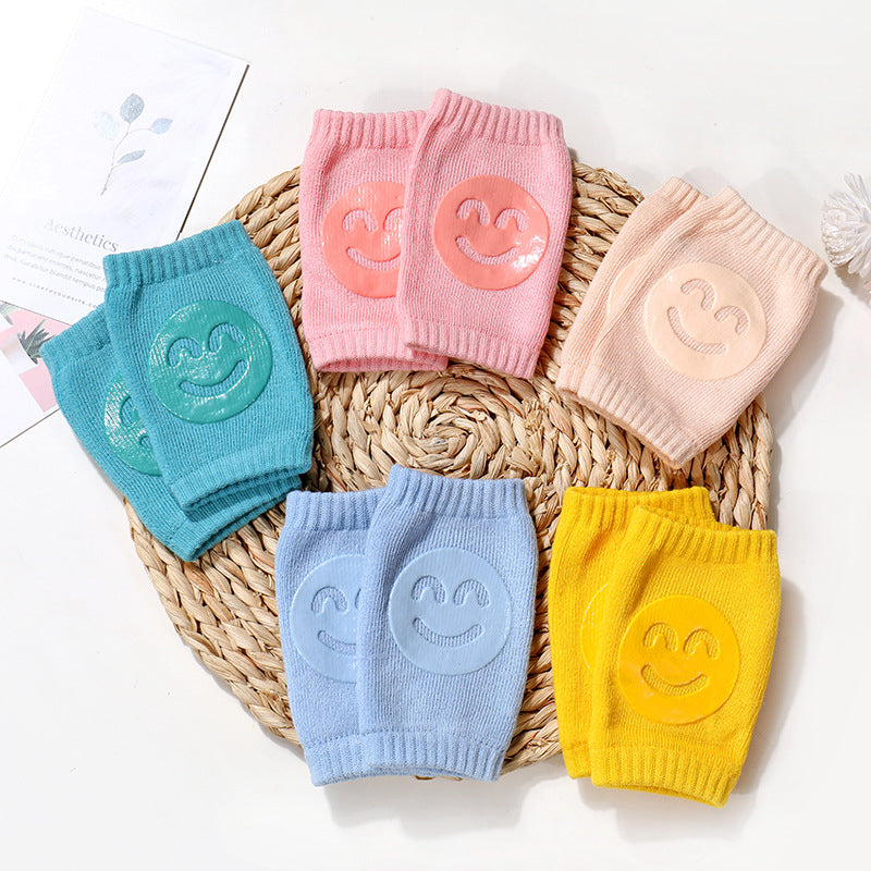 Sommer Frottee Baby Socken Knieschoner