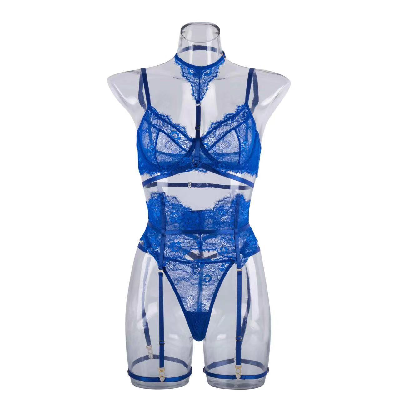 Damen Halter Strumpfband Gürtel 3 Set