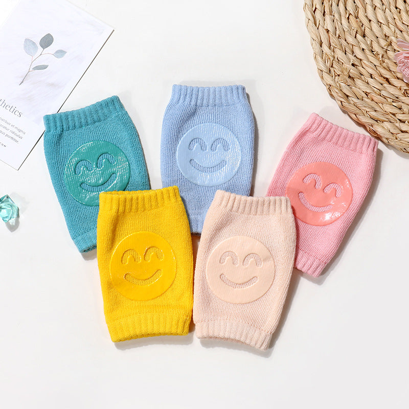 Sommer Frottee Baby Socken Knieschoner