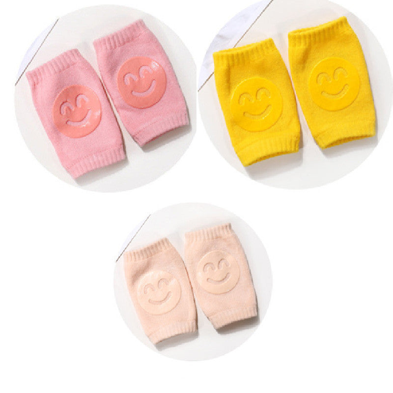 Sommer Frottee Baby Socken Knieschoner