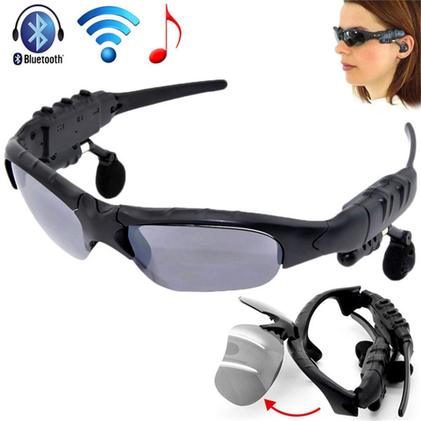 Außenhandel Outdoor Radfahren Sport Smart DV High-Definition Digital Kamera Gläser Sonnenbrille