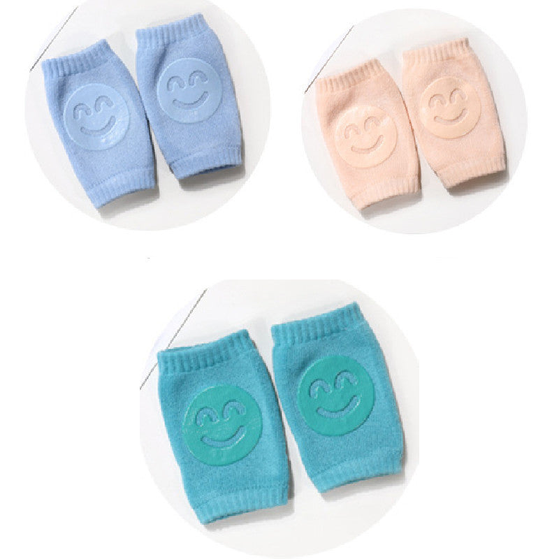 Sommer Frottee Baby Socken Knieschoner