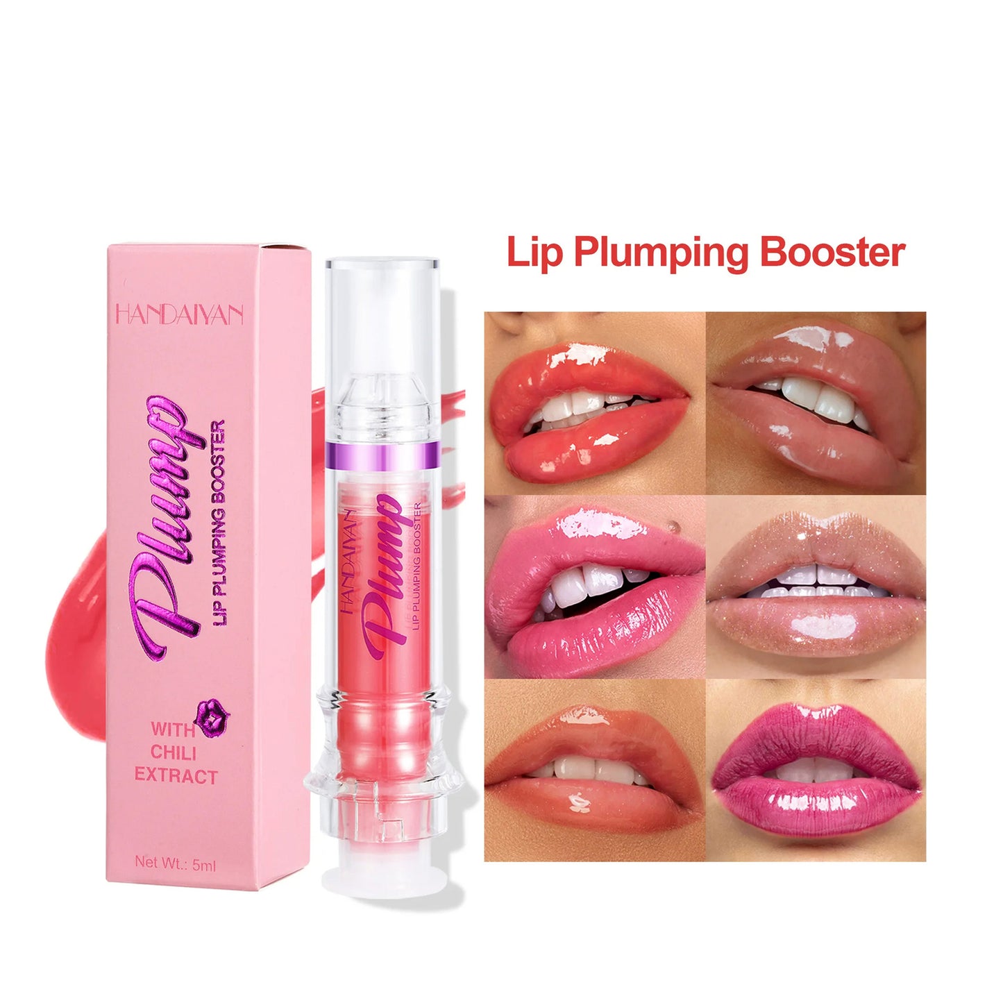 Neue Tube Lip Rich Lip Color Slightly Spicy Lip Honey Lip Lip Glass Mirror Face Lip Mirror Liquid Lippenstift