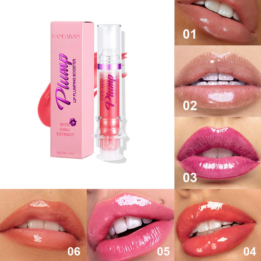 Neue Tube Lip Rich Lip Color Slightly Spicy Lip Honey Lip Lip Glass Mirror Face Lip Mirror Liquid Lippenstift